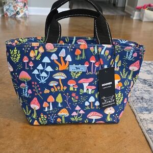 Scout Kids Bag with Colorful Mushroom Pattern